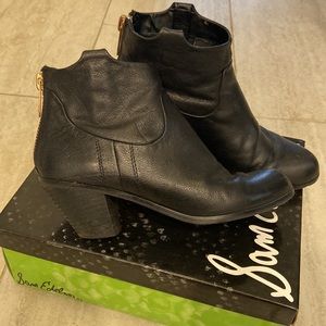 Sam Edelman Lisle Booties Sz 8